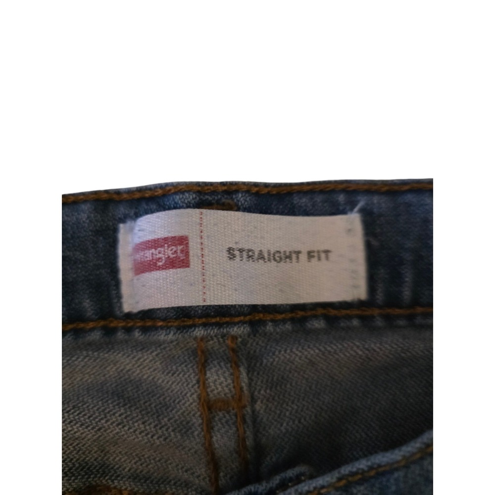 Wrangler Women's Straight Fit Jeans Wash Denim Size 14 Regular Waist - Picture 3 of 11